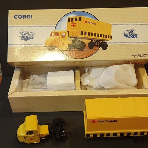 Corgi Classics modell Scammell Scarab Rail Freight