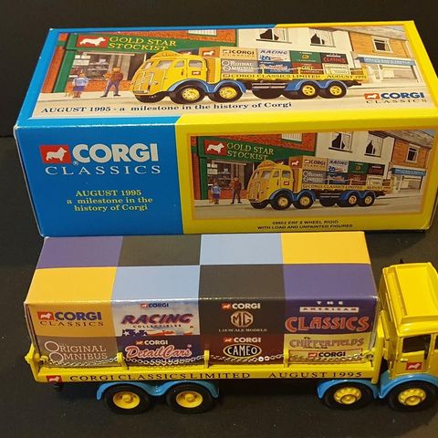 Corgi Classics modell, ERF 8 wheels truck, Lastebil