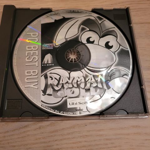 Rayman Gold, pc spill DVD, uten "forsiden" på coveret