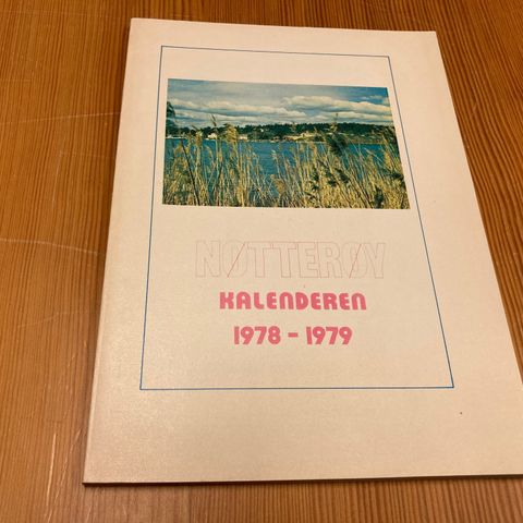 NØTTERØY KALENDEREN 1978 - 1979