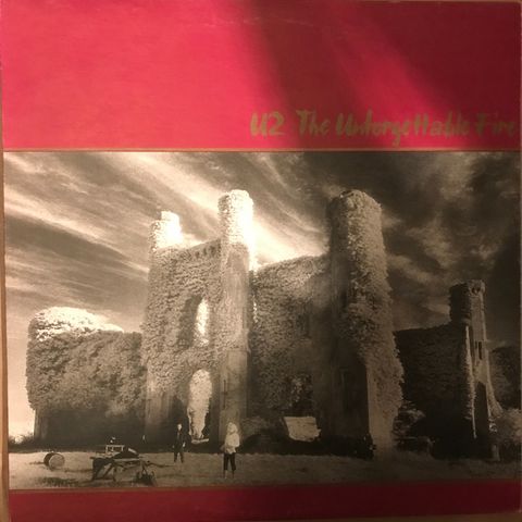 U2 – The Unforgettable Fire - Island Records – U2 5 - Orginal innersleeve