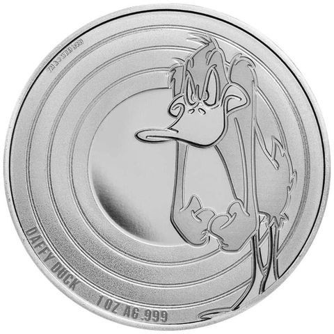 Samoa 2022 DAFFY DUCK™ - 1 OZ Sølv (2. utgave)