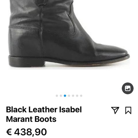 Isabel Marant leather boots str 38