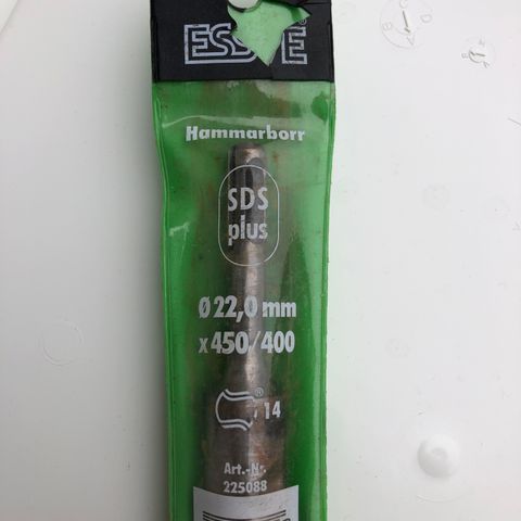 Essve hammerbor 22,0x450/400