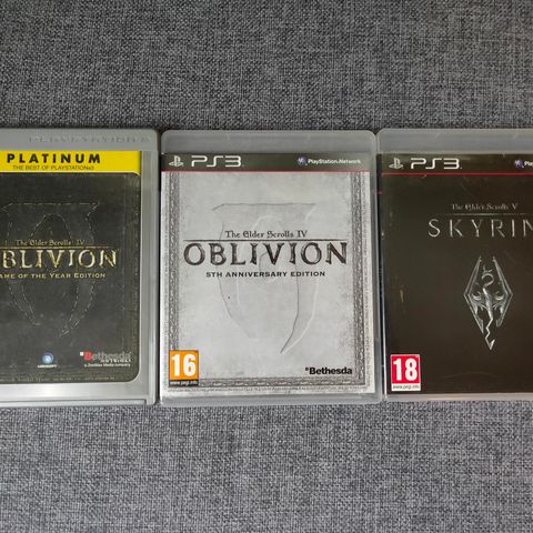 The Elder Scrolls spill til PS3