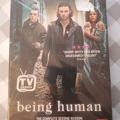 Being Human - sesong 2 (DVD, i plast, norsk tekst)