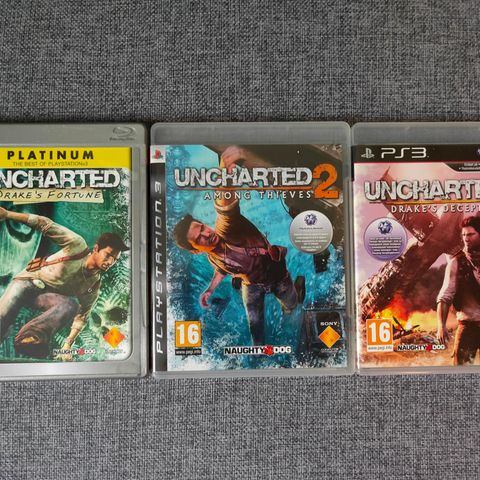 Uncharted spill til PS3