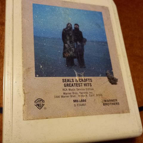 Seals & Crofts Greatest Hits 8 spors kassett