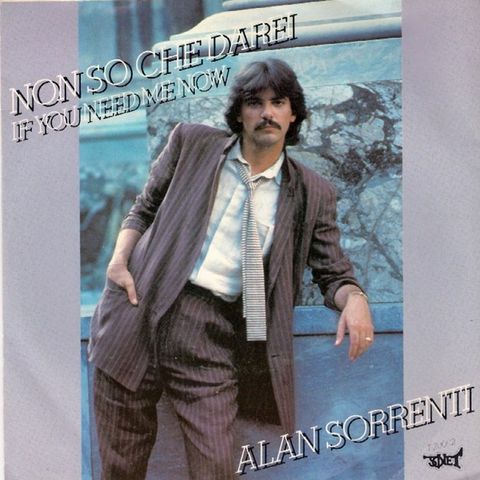 Alan Sorrenti – Non So Che Darei ( 7", Single, 1980)