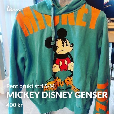 STR S , Micky Mouse genser