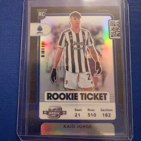 Kaio Jorge rookie ticket Blue