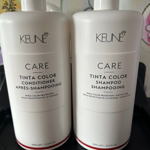 shampoo og conditioner