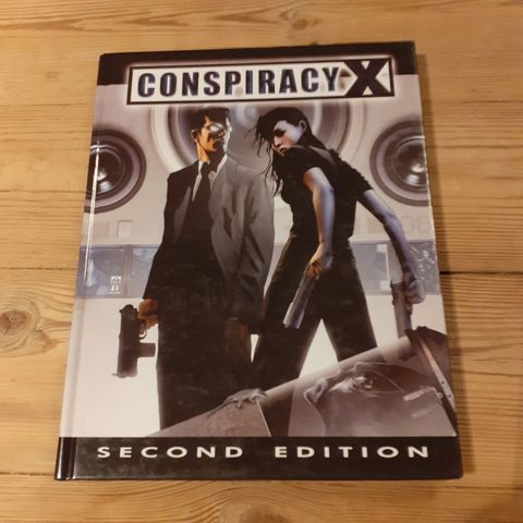 CONSPIRACY X. 2ND. ED. ROLE PLAYING GAME.