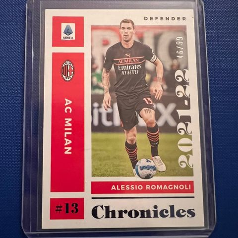 Alessio Romagnoli fotballkort 46/99