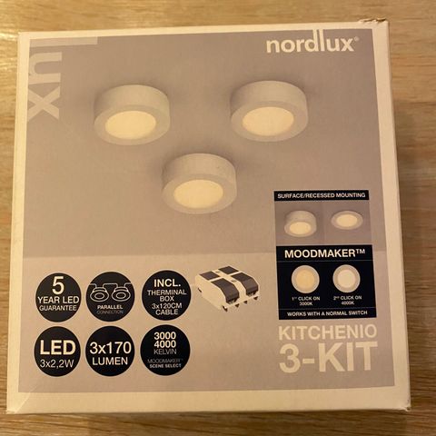 Nordlux 3 kit lys