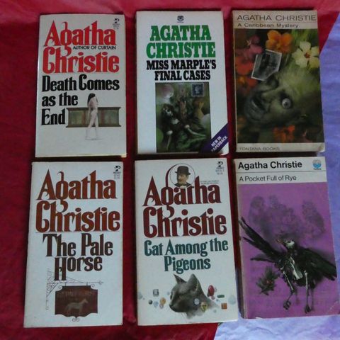 Agatha Christie: bøker (engelsk)