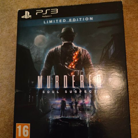 Murdered Soul Suspect Limited Edition (PS3, komplett)