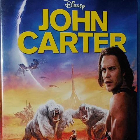 1 BLU RAY-1 DVD.JOHN CARTER.