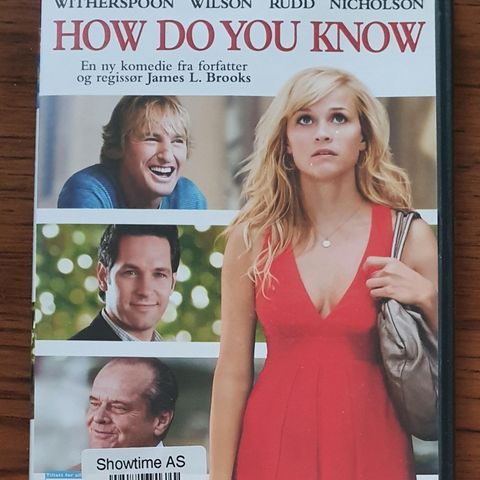 How do you know - DVD (Leiefilm)