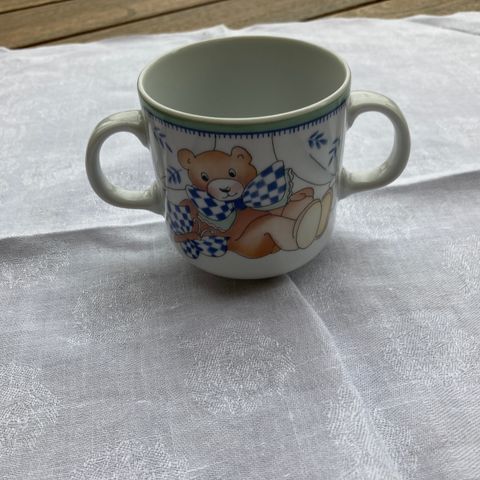 Villeroy & Boch - Babykrus, barnekopp med to håndtak