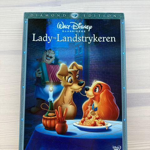 Lady og landstrykeren DVD selges