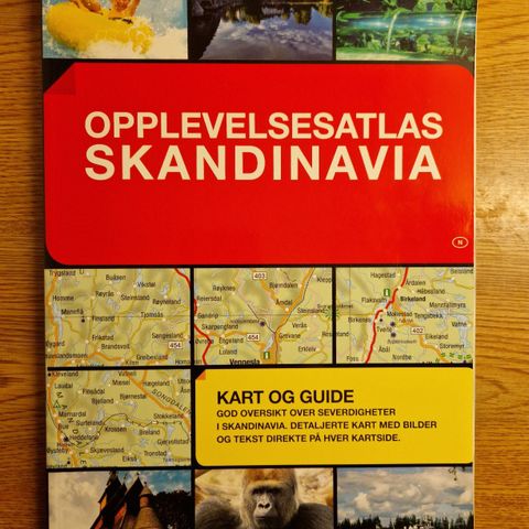 Opplevelsesatlas Skandinavia - kart og guide