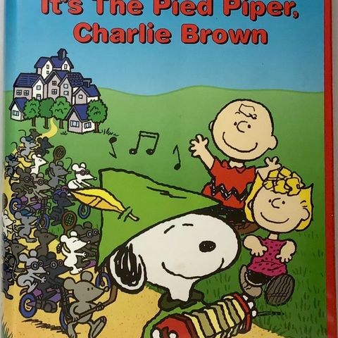 Peanuts & Charlie Brown : Its The Pied piper, Charlie Brown BIG BOX  VHS