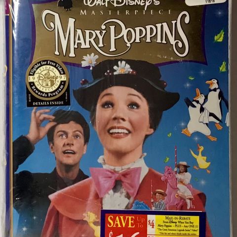 Walt Disneys Masterpiece Mary Poppins Limited Edition UÅPNET🚨FORSEGLET!!