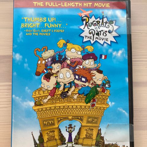 Rugrats in Paris DVD selges