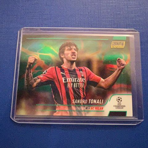 Sandro Tonali stadium Chrome 055/125