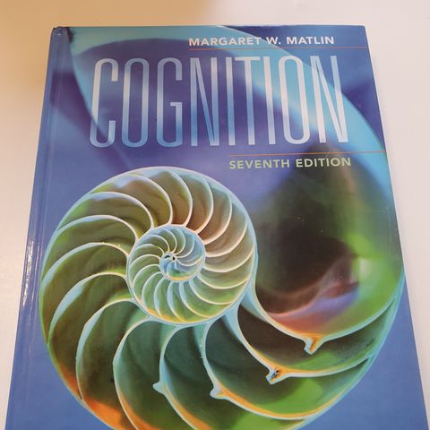 Cognition. Margaret W. Matlin 7th edition