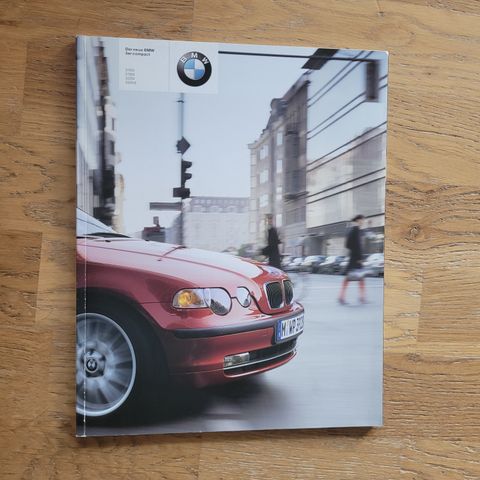 Brosjyre BMW 3-serien Compact E46 2002 og 2003