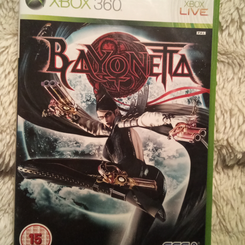 Xbox 360 Bayonetta sega spill tilsalgs