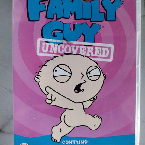 Dvd. Family guy. Uncovered. 2 disk. Engelsk.