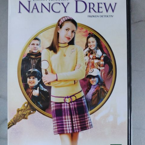 Dvd. Nancy Drew. Frøken detektiv. Norsk tekst.