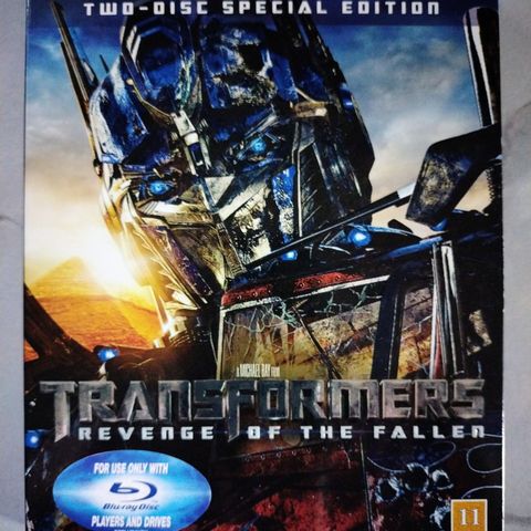 Blu-ray. Transformers. Revenge of the fallen. (2-disc special edition)