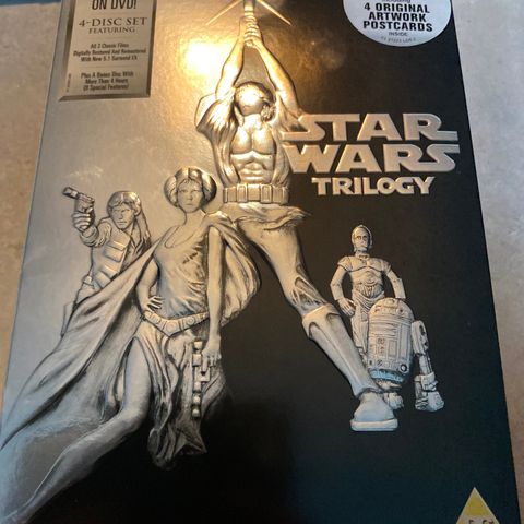 Star wars Trilogy . Dvd. Gi bud