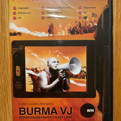 Burma VJ (ny i plast), norsk tekst