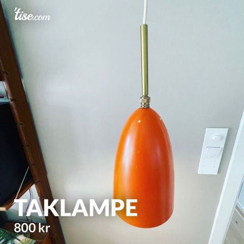 Nydelig pendel taklampe 450kr