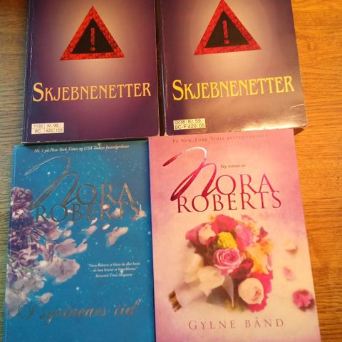 Romaner i P.B. av Nora Roberts og Danielle Steel selges