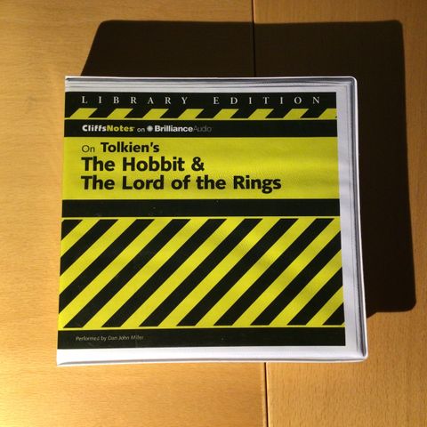 The Hobbit & The Lord of the Rings Cliffnotes Cd-er