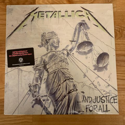 Metallica - and Justice for all  2LP 1/2 speed mastered at Mobile Fidelity 2008