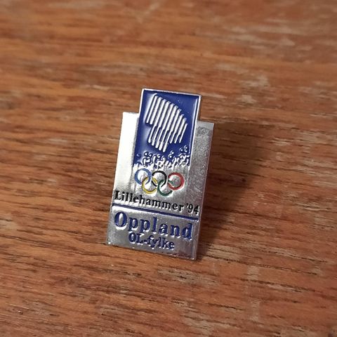 Oppland OL-fylke Lillehammer OL 1994 pins