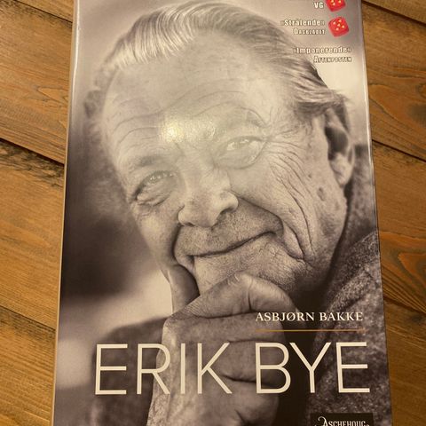 Erik Bye - skrevet av Asbjørn Bakke