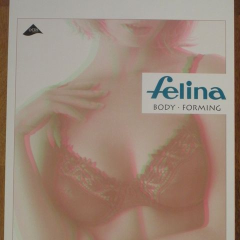 3D-reklameplakat LYCRA FELINA