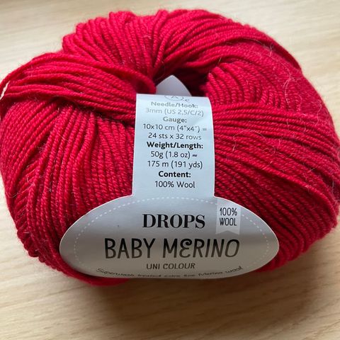 garn, drops baby merino