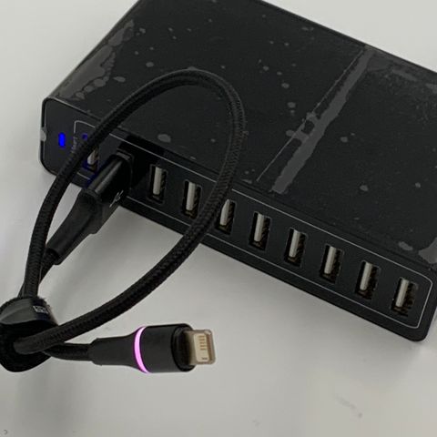 10 ports USB lader