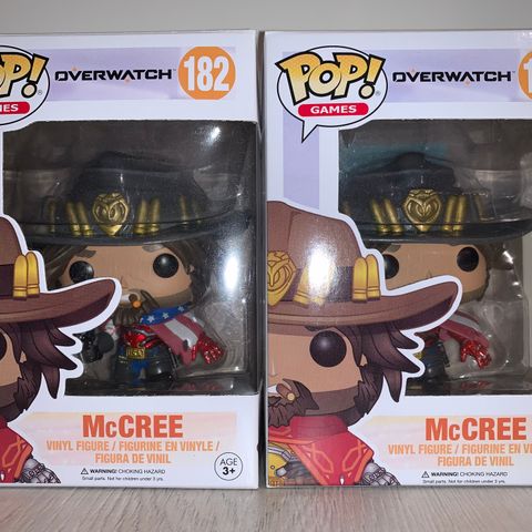 Funko Pop| Overwatch|182 McCree USA x2