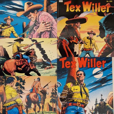 TEX WILLER 2003 NR. 455 - 456 - 457 - 459 - 456 SELGES SAMLET