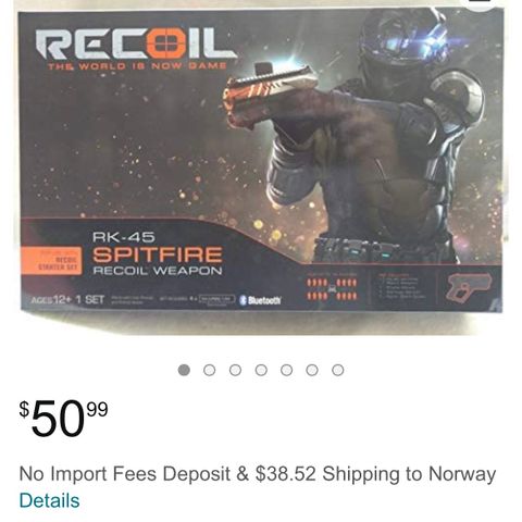 Spitfire recoil weapon